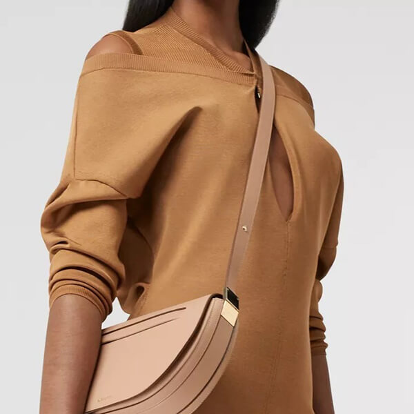 21SS新作【バーバリー オリンピアバッグ 偽物】スモール レザー オリンピアバッグ ロゴ 80363811